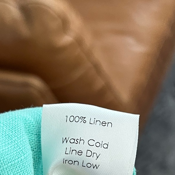 Alice Alexander Linen Wrap Top - Picture 7 of 7